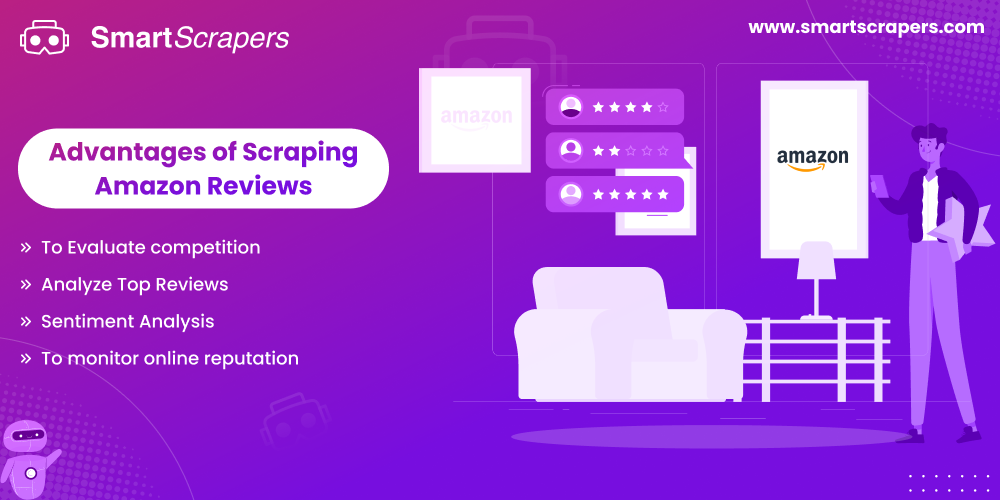 Advantages of Scraping Amazon Reviews for Online Product Sellers